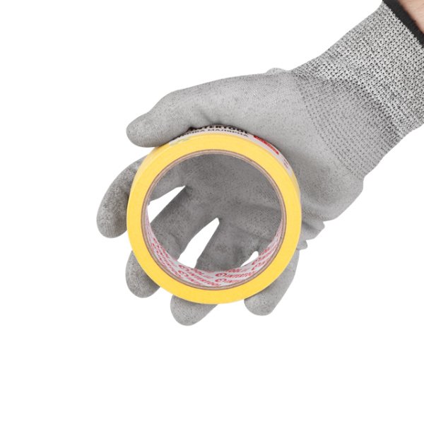 Стрічка малярська 30 мм, 20 м, жовта INTERTOOL DM-3020