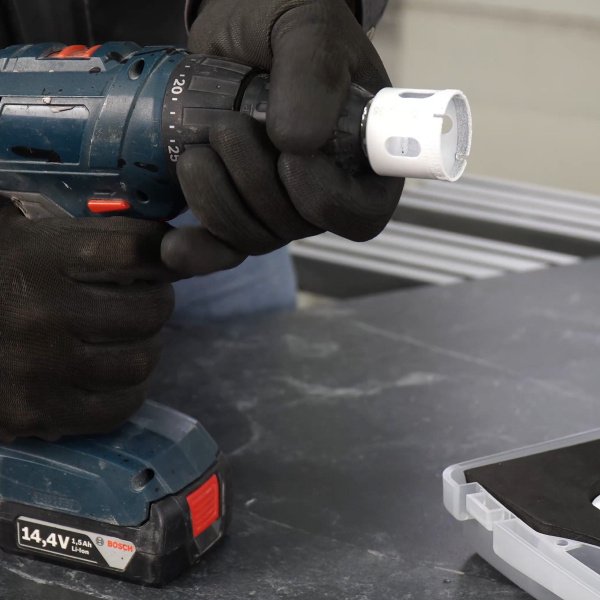 Сверло алмазное Набір свердл DrillKIT 6-70 в комплекті з CoolGEL