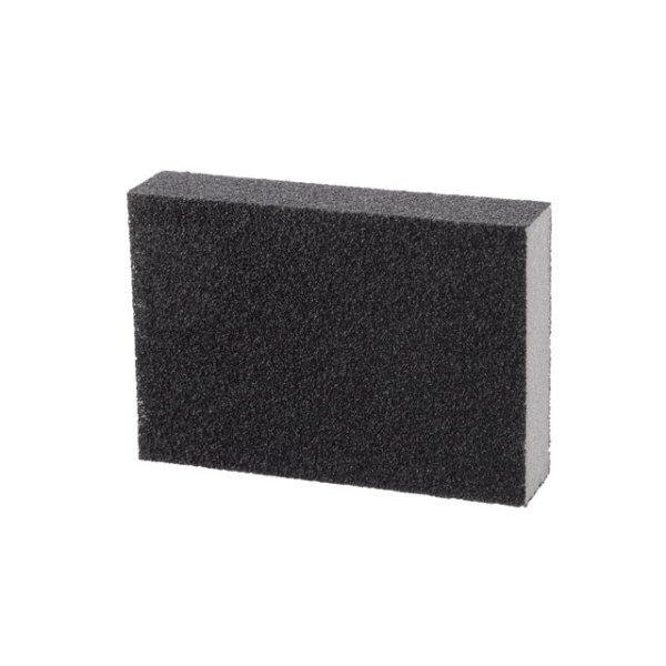 Губка для шліфування, 100×70×25 мм, оксид алюмінію, К80 INTERTOOL HT-0908