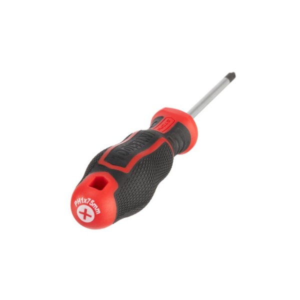 Викруткa хрестова, PH1×75 мм, S2, STORM INTERTOOL VT-3415