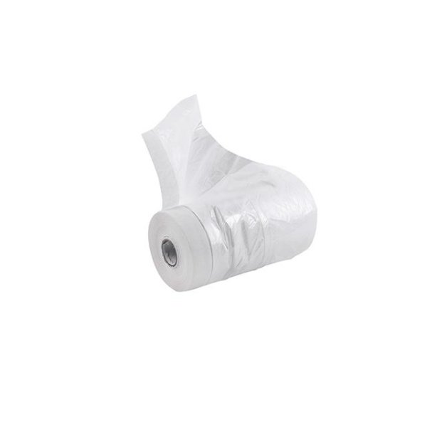 Плівка захисна з малярською стрічкою, 550 мм, 30 м INTERTOOL KT-0801