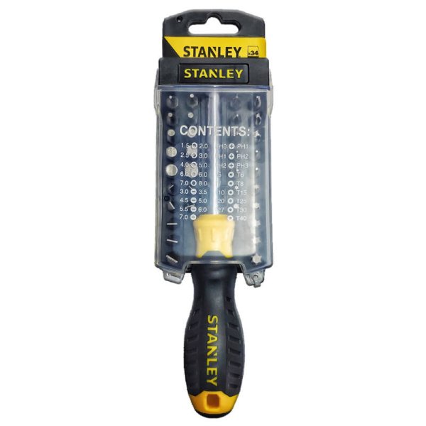 Викрутка - набір Multibit c насадками STANLEY STHT0-70885