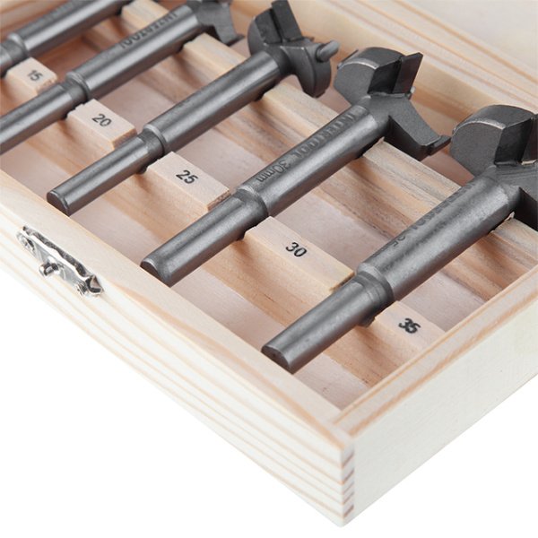 Набір фрез Форстнера, 5 шт. INTERTOOL HT-0074