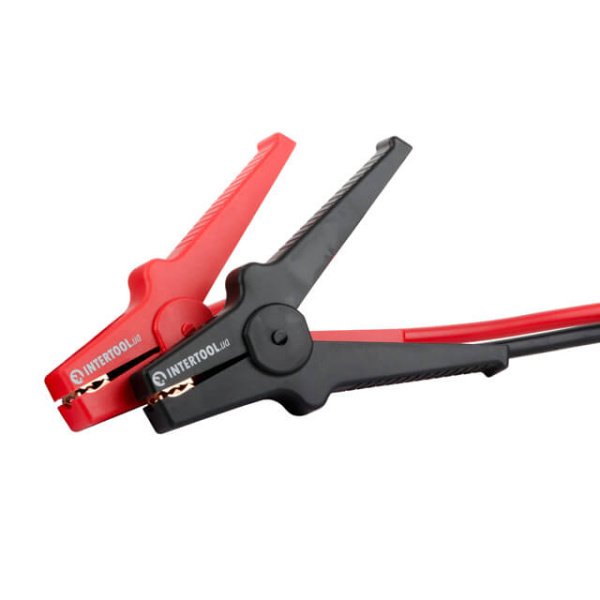 Пускові дроти 300 А, 2,5 м, до -40°C, чохол INTERTOOL AT-3041