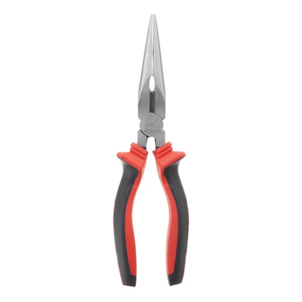Довгогубці прямі 200 мм, 40CrV, фосфатовані, поліровані, STORM INTERTOOL NT-0140