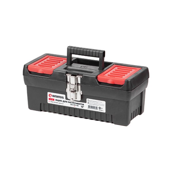 Комплект ящиків для інструментів з металевими замками, 4 од. INTERTOOL BX-0004