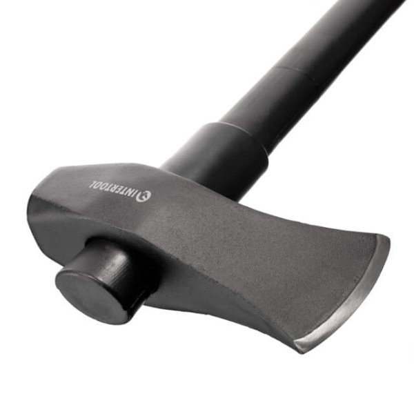 Колун кований, 2500 г, ручка з фібергласу INTERTOOL HT-0273
