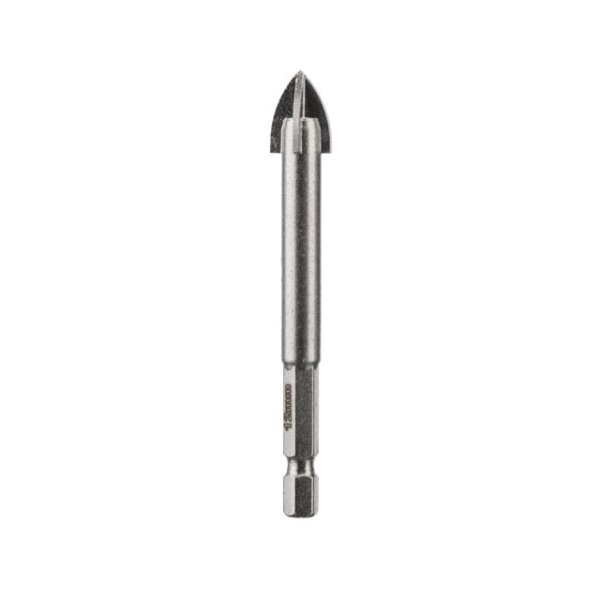 Свердло по склу та кераміці, 12 мм, HEX 1/4" INTERTOOL SD-0292