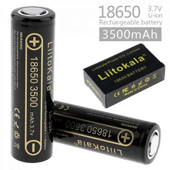 Аккумулятор (банка) LiitoKala 18650 Li-Ion