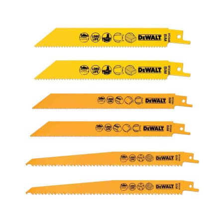 Набір полотен пиляльних DeWALT, для шабельних пил DeWALT DT2444