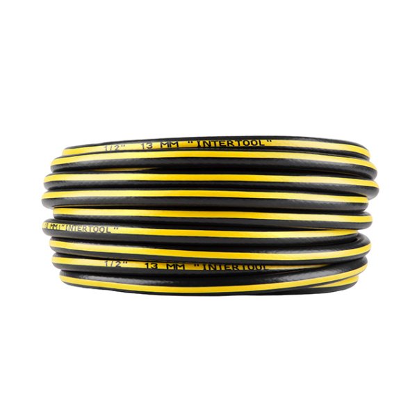 Шланг для води 4-х шаровий 1/2 ", 20м, армований, PVC INTERTOOL GE-4103