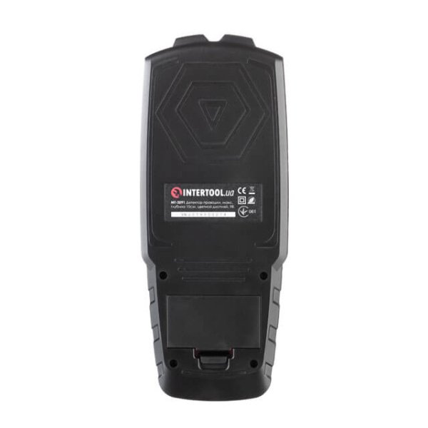 Детектор проводки, макс. глибина 100 мм, кольоровий дисплей INTERTOOL MT-3091