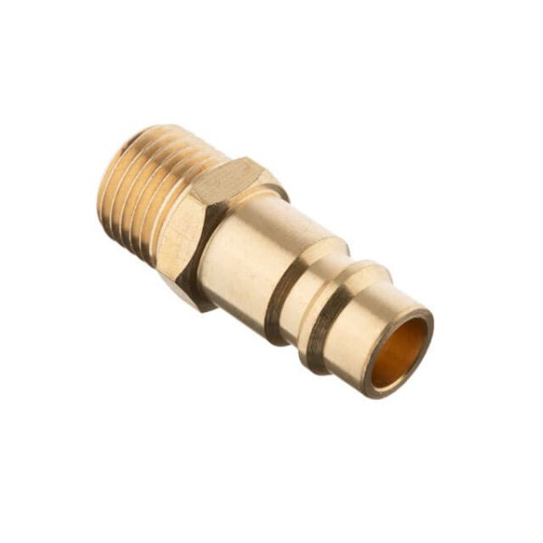 Перехідники 50 од. із зовнішньою різьбою 1/4" на штирьову частину швидкороз'ємного з'єднання INTERTOOL PT-5820