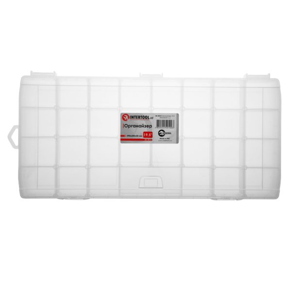 Органайзер 19,5" 490x240x50мм INTERTOOL BX-4010