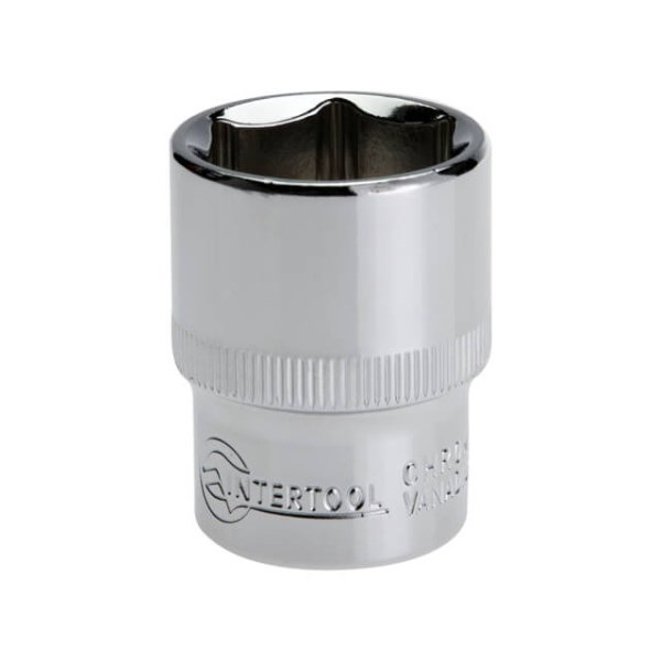 Головка шестигранна 1/2 ", 23мм, Cr-V INTERTOOL ET-0023