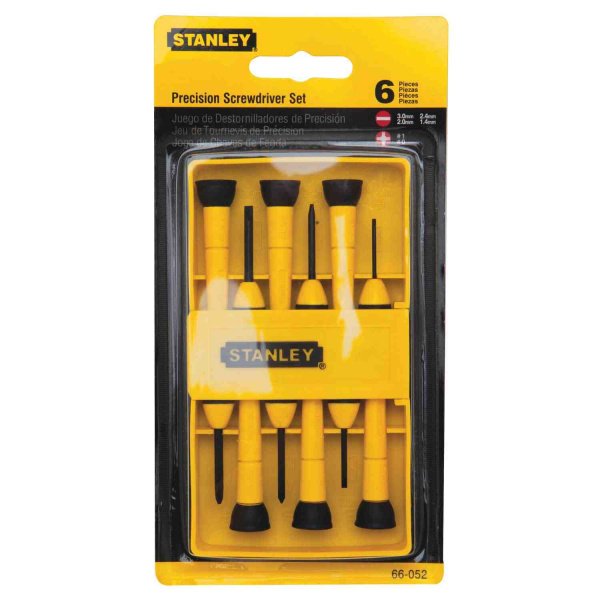Набір з шести викруток для точної механіки INSTRUMENT STANLEY 0-66-052