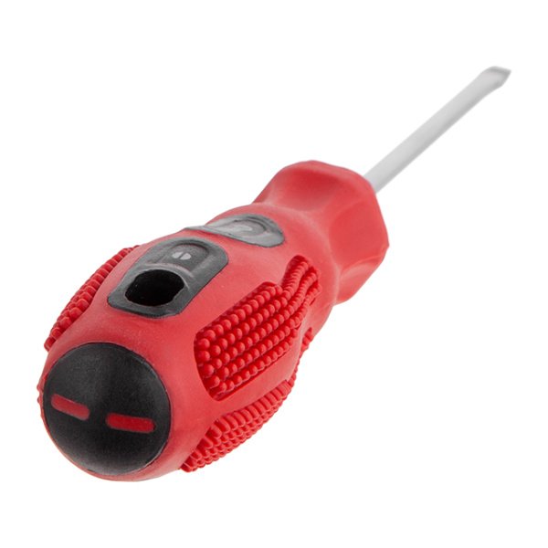 Викрутка шлицьова, SL3×75 мм, Cr-V INTERTOOL VT-3101