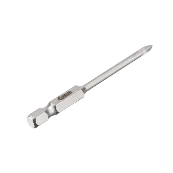 Свердло по склу та кераміці, 4 мм, HEX 1/4" INTERTOOL SD-0284