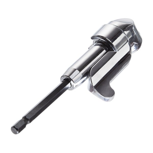 Кутовий адаптер для насадок викрутки, 1/4", Cr-V INTERTOOL VT-0106