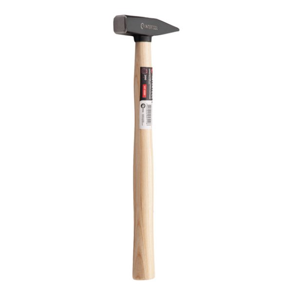 Молоток слюсарний 200 г, ручка ясен INTERTOOL HT-0251