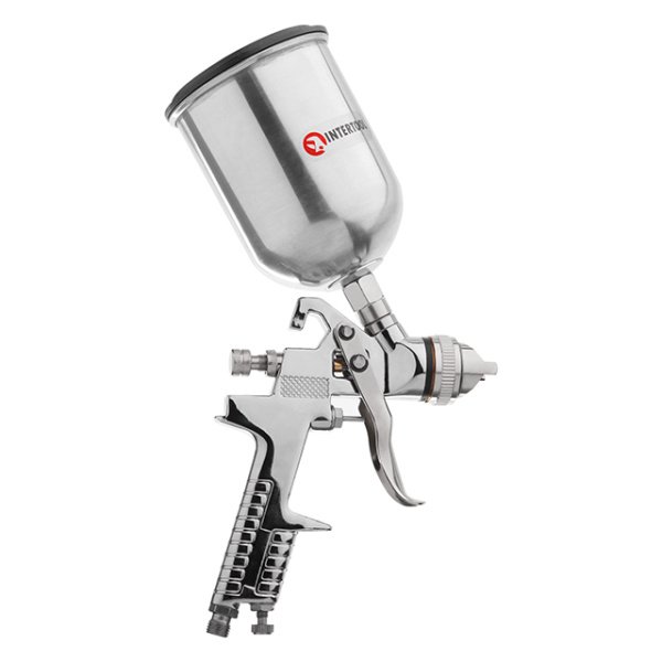 Фарбопульт пневматичний HVLP, форсунка 1.4 мм, верхній металевий бачок 600 мл, 3 бар INTERTOOL PT-0109