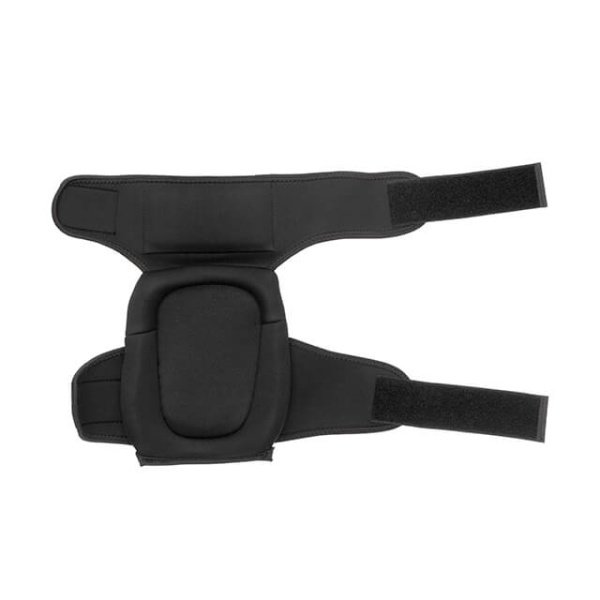 Наколінники захисні, протиковзкі накладки з ПВХ, тканина 600D, гелеві подушки, неопренові ремені INTERTOOL SP-0054