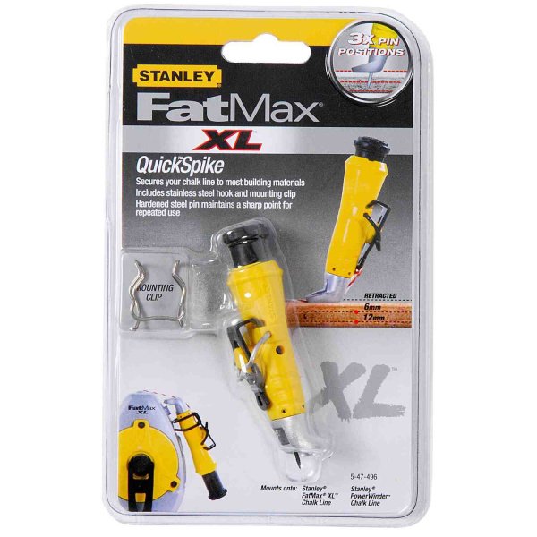 Фіксатор FatMax, для фіксації розмічального шнура STANLEY 0-47-496