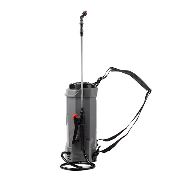 Обприскувач акумуляторний ранцевий 12 л, 3.1 л/хв, батарея 12 В/8 Аг INTERTOOL DT-9012