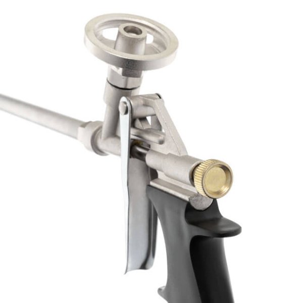 Пістолет для монтажної піни, металевий корпус, 4 насадки INTERTOOL PT-0603