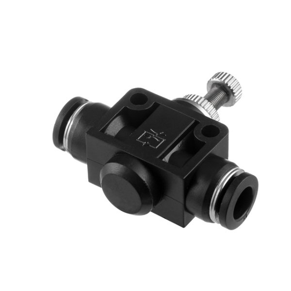 З'єднання цангове пряме з регулятором для поліуретанових та ін. шлангів 8×8 мм INTERTOOL PT-2397