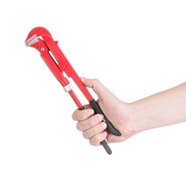 Ключ трубний 1.0", 90град. INTERTOOL HT-0187