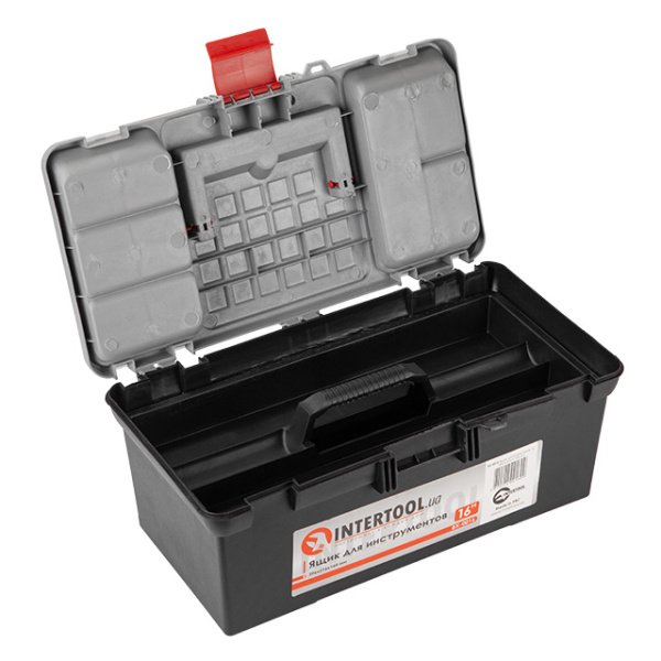 Ящик для інструментів 16" 396*216*164 мм INTERTOOL BX-0016