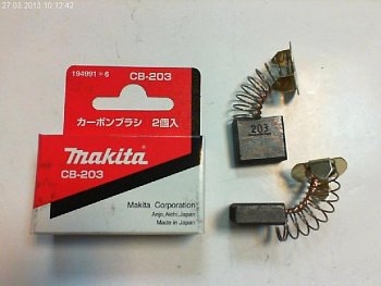 Щетки угольные Makita CB203 orig