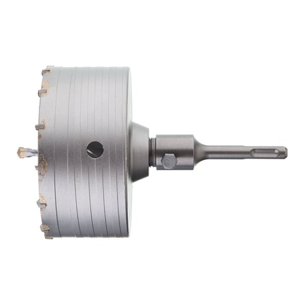 Свердло корончате по бетону 120 мм, перехідник SDS-plus 100 мм INTERTOOL SD-7120