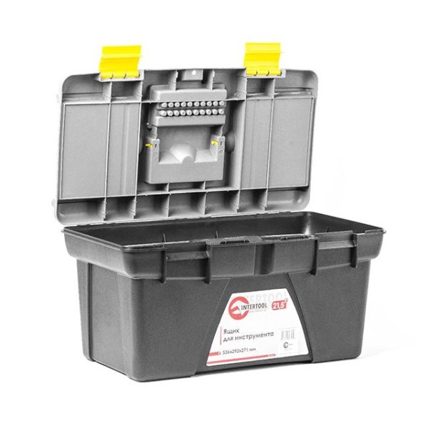Ящик для  інструментів 21.5" 536*292*271мм INTERTOOL BX-0321