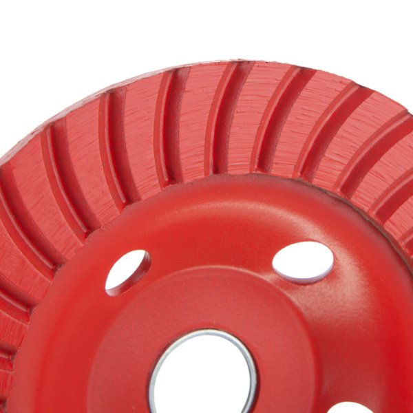 Фреза шліфувальна торцева алмазна Turbo 125 x 22.2мм INTERTOOL CT-6225