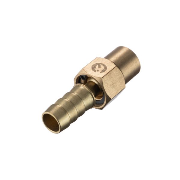 Шарнір поворотний, внутрішня різьба 1/4" на шланг 12 мм, латунь, STORM INTERTOOL PT-2203