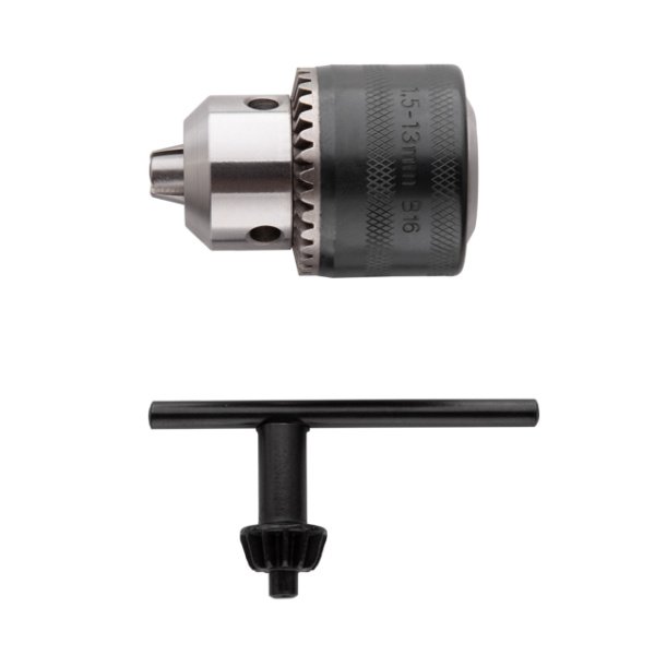 Патрон для дриля з ключем, B16, 1,5-13 мм INTERTOOL ST-1224