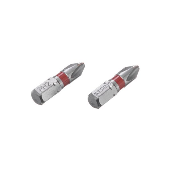 Комплект викруткових насадок, PH2, 1/4"×25 мм, S2, 2 од., STORM INTERTOOL VT-0218