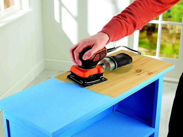 Шліфмашина вібраційна мережева BLACK+DECKER KA450