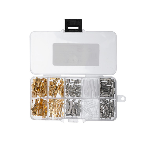 Коннектори обтискні, 150 шт., для автомобільної електропроводки INTERTOOL TC-9005