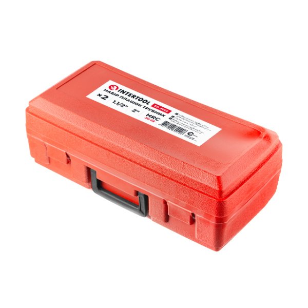 Набір плашок 2 шт для нарізання різьби 1 1/2"; 2" INTERTOOL SD-8002