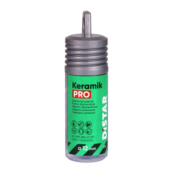 Сверло алмазное DDR-V 12x30xS10 Keramik Pro