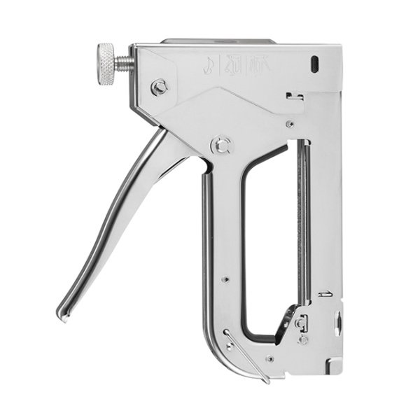Степлер будівельний під скобу 11,3×0,7×4-14 мм, хром, STORM INTERTOOL RT-0107