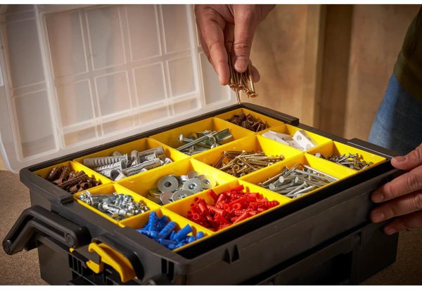 Органайзер Sort Master, дворівневий, 420х315х400 мм, пластмасовий STANLEY STST1-75540