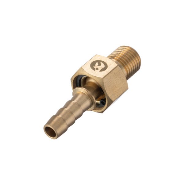 Шарнір поворотний, зовнішня різьба 1/4" на шланг 8 мм, латунь, STORM INTERTOOL PT-2205