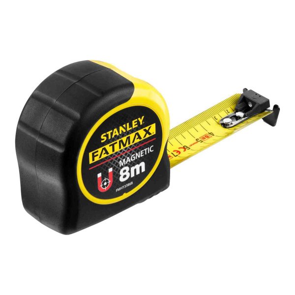 Рулетка вимірювальна FatMax Blade Armor довжиною 8 м, шириною 32 мм, магнітна STANLEY FMHT0-33868