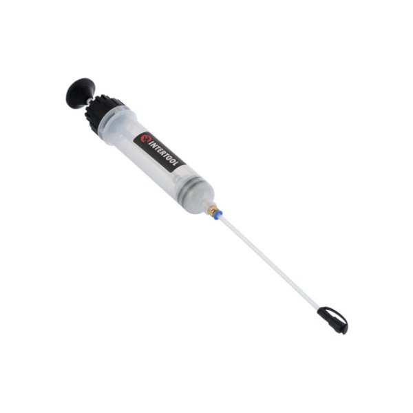 Шприц для технічних рідин 200 мл, 2 насадки INTERTOOL AT-3071