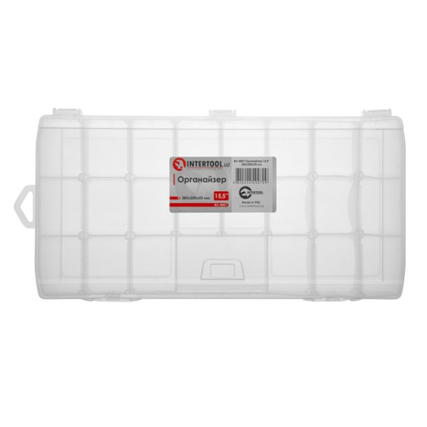 Органайзер 15,5" 385x200x50мм INTERTOOL BX-4007