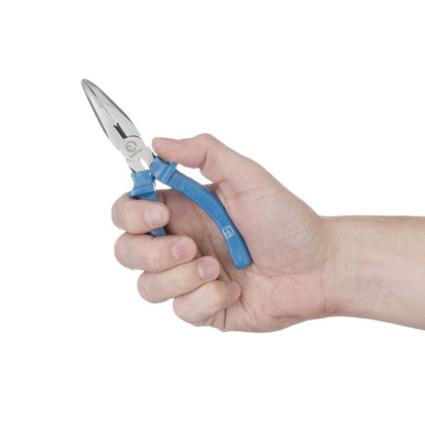 Довгогубці вигнуті, 160 мм INTERTOOL HT-0124